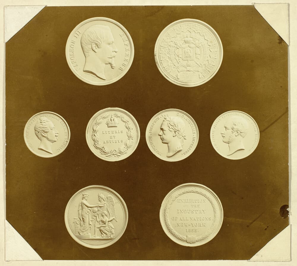 A work made of sepia-toned silver gelatin print.