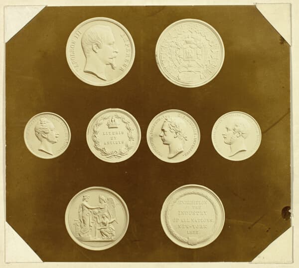 A work made of sepia-toned silver gelatin print.